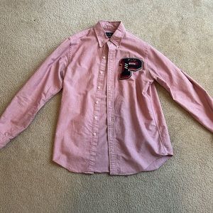 Pink Ralph Lauren button up